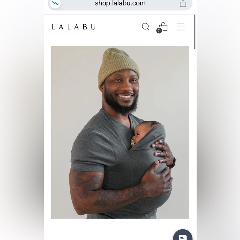 Lalabu dad shirt in grey